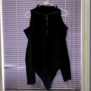 Black sexy bodysuit